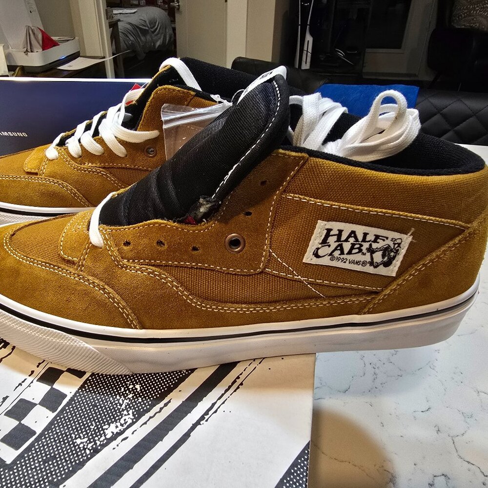 Vans Half Cab Mens 12 Andrew Reynolds Skate Half Cab 92 Golden Brown Skateboard